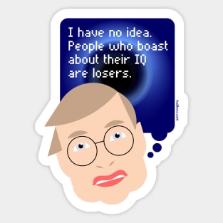 Stephen Hawking Sticker